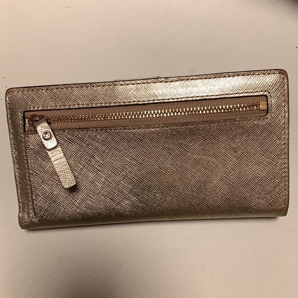 Gold Kate Spade Wallet - Picture 4 of 5